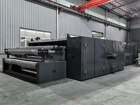 Cửa lò kết nối nhiệt với máy vận chuyển kép