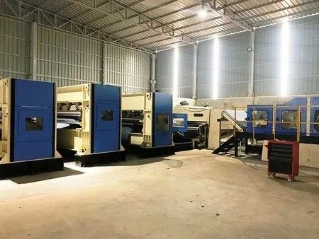 2000mm - 7000mm dây chuyền sản xuất đâm kim không dệt