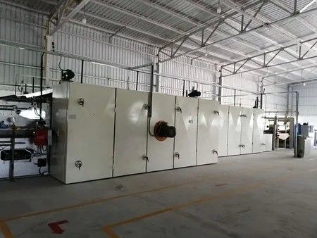 Máy kết nối nhiệt cao độ cao Loft dây chuyền sản xuất vải cách nhiệt ấm